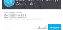 微軟專業應用技術國際認證（MTA）